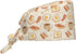 Nurse Scrub Cap Men Women with Buttons - Bacon Coffee Egg Print