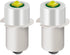 2 Pack LED Flashlight Replacement Bulb, 18V 12V 19.2V 6-24 Volt, 3W 247LM, PR2 P13.5S LED Conversion Kit