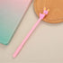 Cute Rabbit Gel Ink Pens, Kawaii Black Writing Ballpoint Pens, 6PCS Funny School Stationery for Office Supplies Gift