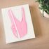 Stapleless Stapler, Pink Staple Free Hand Tool for Office School, Comfortable Handle for Paper Binding