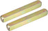 uxcell 2Pcs Door Knob Spindle, Gold Spare Door Handle Spindle Bar, 55mm Long Replacement Parts