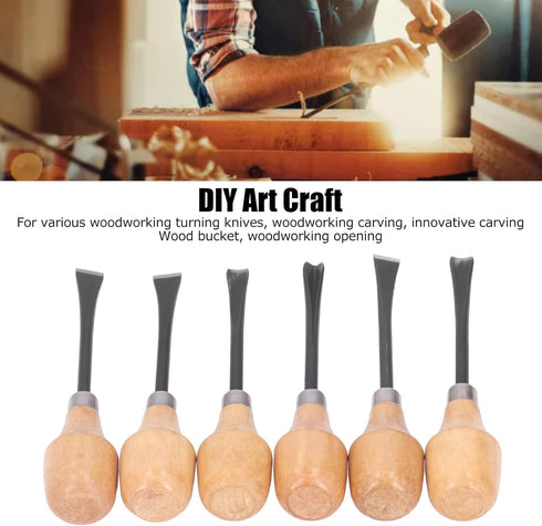 Hand Carving Tool Set - Gouges and Woodworking Chisel Set for DIY Art Craft Accessories