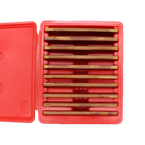 10 Pairs Precision Parallel Steel Set 1/8" x 6" - Thin Steel Machinist Tools with Accuracy 0.0002"