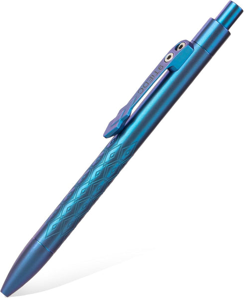 Premium Titanium Ballpoint Pen with Smooth Gel Ink, Luxury Writing Instrument for Business, Office & Daily Use -