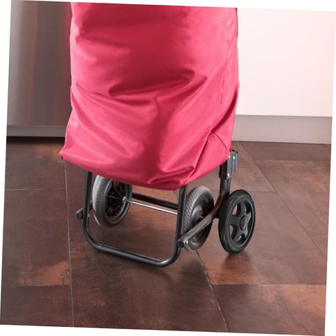 2pcs ABOOFAN Replacement Rolling Cart Wheels for Shopping Cart Utility Laundry Basket Pattern Lightweight Accessories