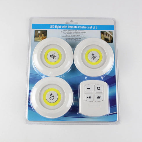 Mini Touch LED Light with Remote Control - Versatile Night Light for Home
