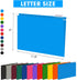 HERKKA Hanging File Folders, 60 Pack Reinforced Letter Size Hanging Folders with Heavy Duty Expansion, 12 Assorted