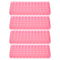 PATIKIL Tube Rack, 4 Pcs Vial Rack, 60 Wells for Microcentrifuge Tubes 0.2/0.5/1.5/2ml, Pink