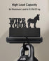 Wigag Donkey Toilet Paper Holder Wall Mounted, Bathroom Decorative Metal Toilet Paper Mega Roll Holder, Rustproof Matte
