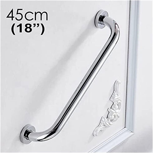 XXSLY 12-Inch 18 Inch) Grab Bars Shower Handle Hotel/Motel/Home Shower Safety, Solid Brass, Polished Chrome, Heavy-Duty