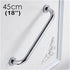 XXSLY 12-Inch 18 Inch) Grab Bars Shower Handle Hotel/Motel/Home Shower Safety, Solid Brass, Polished Chrome, Heavy-Duty