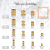 330Pcs Metric Female Thread Brass Knurled Threaded Insert Nuts Assortment Kit M2 M3 M4 M5