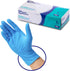Safe Health Blue Nitrile Exam Gloves,100-Count S M L XL,3.5 Mil Free