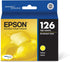 Epson 126 DURABrite Ultra Ink Yellow Cartridge for WF-3520, WF-3530, WF-3540, WF-520, WF-545, WF-630, WF-633, WF-635,