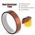 MS WGO High Temperature Heat Resistant Tape PI Film Insulation Tape Sublimation Dye Mug Electronic Polyimide Tape, 2