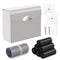 Sanitary Napkin Receptacle with Hygiene Disposal Bags and Trash Bag, 9.4x7.8x3.5 inches