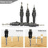5pcs Wood Countersink Drill Bit Set, Hex Shank Quick Change Counter Sinker, Pilot Bit Set for Woodworking