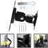 NUOBESTY 360-degree 14-27 Inch Universal Rotatable Monitor Mount Stand Metal Shaft for LCD Screens, Wall Mount Bracket