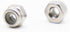 binifiMux 100pcs M2 x 0.4mm 304 Stainless Steel Nylock Self Locking Nuts
