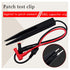 2PCS SMD LCR Chip Test Clip Capacitance Inductor Resistance Test Clip Meter Lead Probe Multimeter Tweezer
