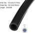 10ft 12.7mm(1/2") ID x 19mm(3/4") OD Silicone Tubing Black Industrial Plastic Tubing Pure Silicone Hoses for Pump Siphoning Draining Irrigation Brewing