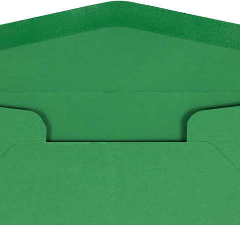 JAM PAPER #10 Business Colored Envelopes - Green Recycled - 4 1/8 x 9 1/2 - 100/Pack