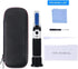 VGVGV 4 1 Brix Refractometer, Hand Held Tester Tool in Engine Fluid Glycol Antifreeze Freezing Point Car Battery