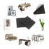 Yelanon Non Slip Furniture Pads, 24 pcs 2’’ Grippers, Self Adhesive Rubber Feet for Hardwood Floors