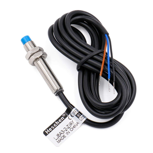 M8 Inductive Proximity Sensor Switch LJ8A3-2-Z/AY Non-Shield Type 2mm 10-30VDC 200mA PNP Normally Closed