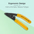 3PC CFS-3 Fiber Optic Stripper 3 Port Hole Fiber Optic Stripping Tool with 6" handle - Hex Key Adjustable For Jacket, Buffer, and 125 m-250 m Coating Stripping