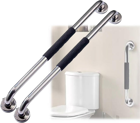 NGEWFGH Bathroom Handrails, Shower Safety Grab Bars Wall Mounted Stainless Steel Non-Slip Handle
