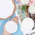 GORGECRAFT 100PCS 90 mm Synthetic Filter Discs, Cellulose Filter Paper Circular Funnel Filters for Mushroom Cultivation