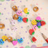 PRALB 800 Pcs Mini Cute Erasers, Random Style Mini Cake, Animal, Number, and Fruit Erasers