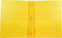 Lion 2-Pocket Plastic Folder with Fasteners, 4 Pack, Yellow (92310-YW-4P) by LION