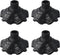 Lioaeust Camping Chair Leg Foot Pads, Anti-Sink Protection Mats Non-Slip Ground Covers For