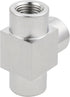 Metalwork 316 Stainless Steel Pipe Fitting Tee, 3/8" NPT Female x 3/8" NPT Female x 3/8" NPT Female, 1 Pc