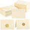 ZIOHRPA 50 Pack Cream Blank Cards and Envelopes 4x6 inch, Cards and Envelopes,