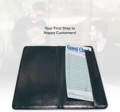EXITOGLOBAL 30 Pack 1500 50 Sheets/Pack Guest Checks for Servers, Orders Server Note Pads, Server Guest Check Pads