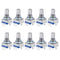 uxcell 360 Degree Rotary Encoder Code Switch Digital Potentiometer EC11 5 Pins 15mm Shaft 10pcs