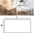 Generic 1mm Stand(Frosted,40 cm 60 cm 16'' 24' Thick Clear Table Cover Protector Waterproof PVC Desk Protective Table