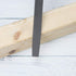 KALIM Flat Medium Cut File, Double Cut Teeth, 6'' Length, High Carbon Steel Hand File for Wood, Metal, Sharpening