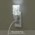 FSHVQKD Eucalyptus Branches and Roses Night Light,Plug-in Nightlights Auto Sensor Night Lamp Dusk to Dawn Lamp Home