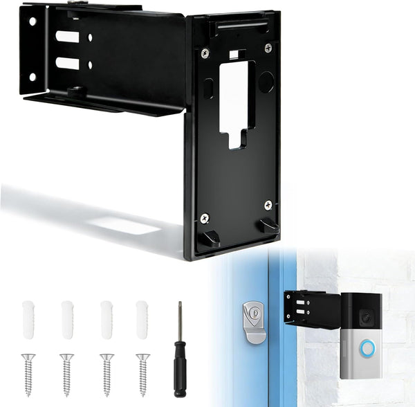 DNSbabi Stainless Steel Doorbell Mount for Ring(2nd Gen - 2020 Release), Doorbell Extender