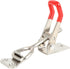 X AUTOHAUX 2pcs Stainless Steel Adjustable Pull Toggle Clamp - Heavy Duty Latch Hasp without Hole