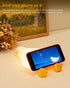 3 Dimmable Luditek Laying Flat Duck Night Light, Level Touch Rechargeable Beside Nursery Lamp, Squishy Kawaii Stuff