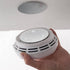ILSSLI 3PCS Magnetic Smoke Detector Sticky Pads Magnetic Adhesive Pads Magnetic Smoke Alarm Fixing Mount No Drilling
