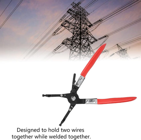 Soldering Aid Plier, Metal Wire Welding Clamp Tool for Automobile Maintenance Repairing