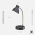 Sleek Slender LED Desk Lamp for Modern Workspaces