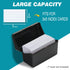 H4D 3x5, 3x5 2 Packs Index Card Holder Index Card Box Organizer Case, Flash Note Card Holder, (Black)