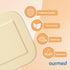 Dressings(7"x 7" 10 Packs) Ourmed Silicone Sacral Foam - with Tender Adhesive Border, Sterile Advanced Absorbent